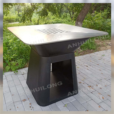 fancy outdoor durable longservice corten steel bbq grill