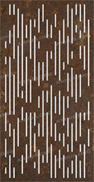 Home and garden outdoor indoor corten steel screen panel