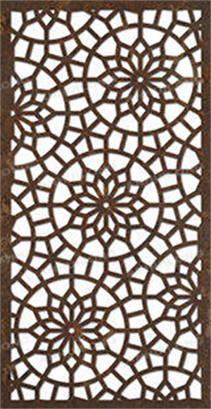 Home and garden outdoor indoor corten steel screen panel