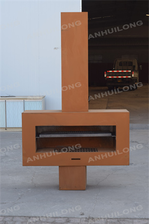 home and garden dec outdoor fire pit corten steel