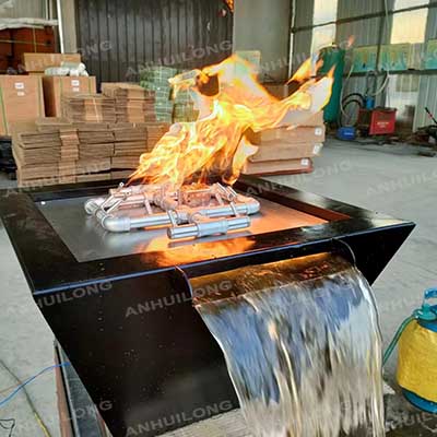 Stylish Fire Water Bowl For Your Backyard