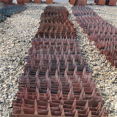 Corten Steel Garden Edging Strips for Ornamental Gardens and Landscapes