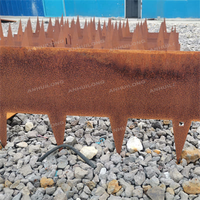 Customized corten steel garden gate For Municipal Projects