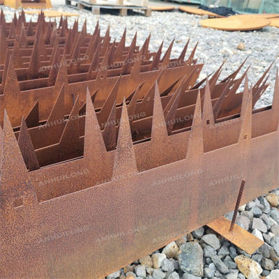 Customized corten steel garden gate For Municipal Projects