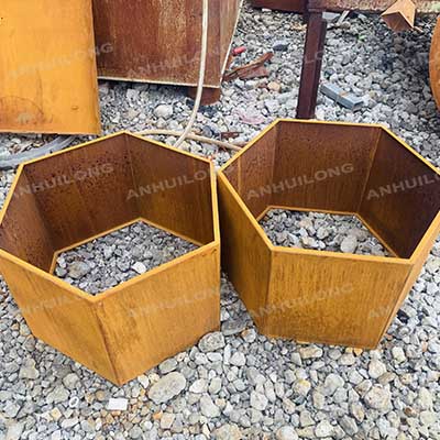 steel planters for outdoor use