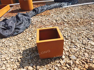 Corten steel outdoor rust raised garden  planter pots flower planter