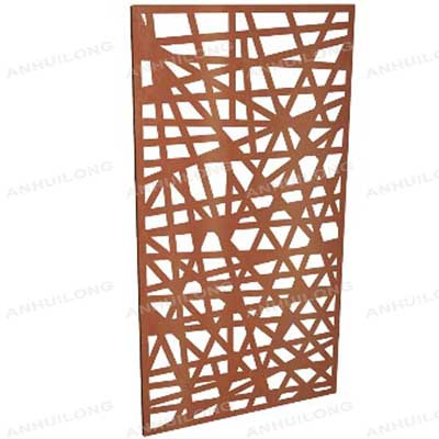 Metal Privacy Screens Divider Corten Steel Corten Steel Screen