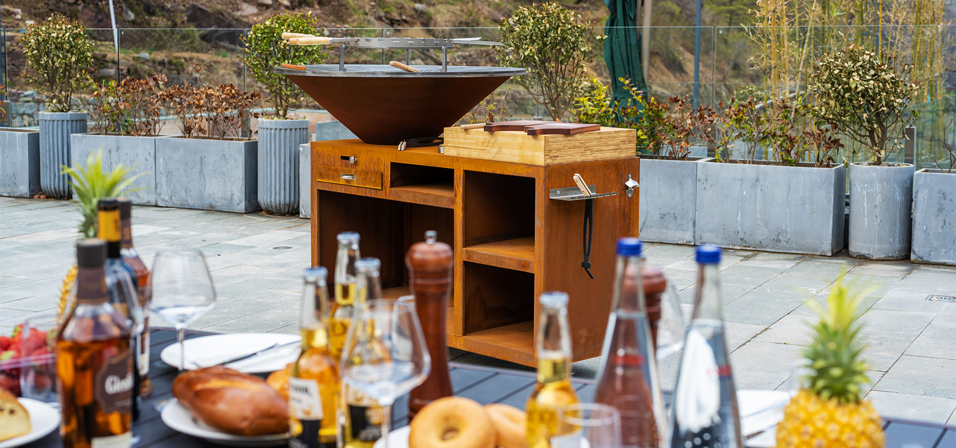 Grill and Chill: Discover the Versatility of Corten BBQ Grills Wholesale