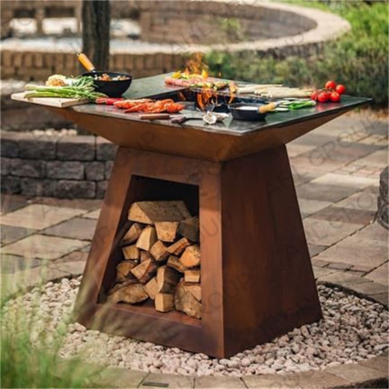 Charcoal Grill BBQ Fire Pit For Outdoor Garden Fun Factory