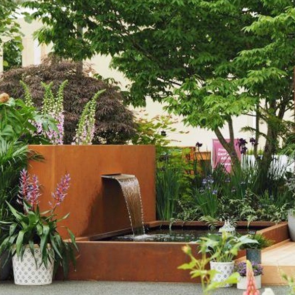 Maintenance-Free Small Corten Water Fountain Wholesale