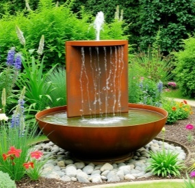 Industrial Style Garden Water Fountain Factory Australia