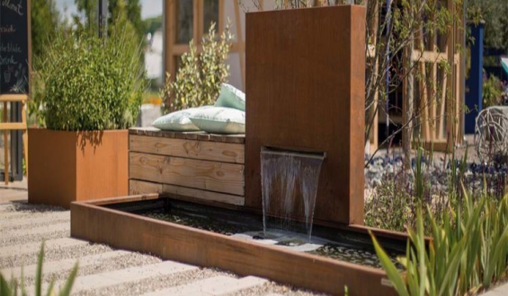 European Style Water Feature For Backyard Design Canada