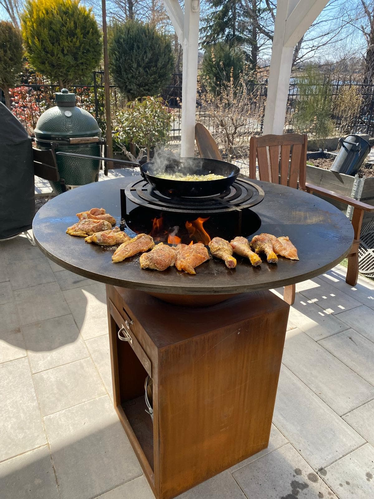 Wholesale Price Corten Steel Cooking Grill Agencies