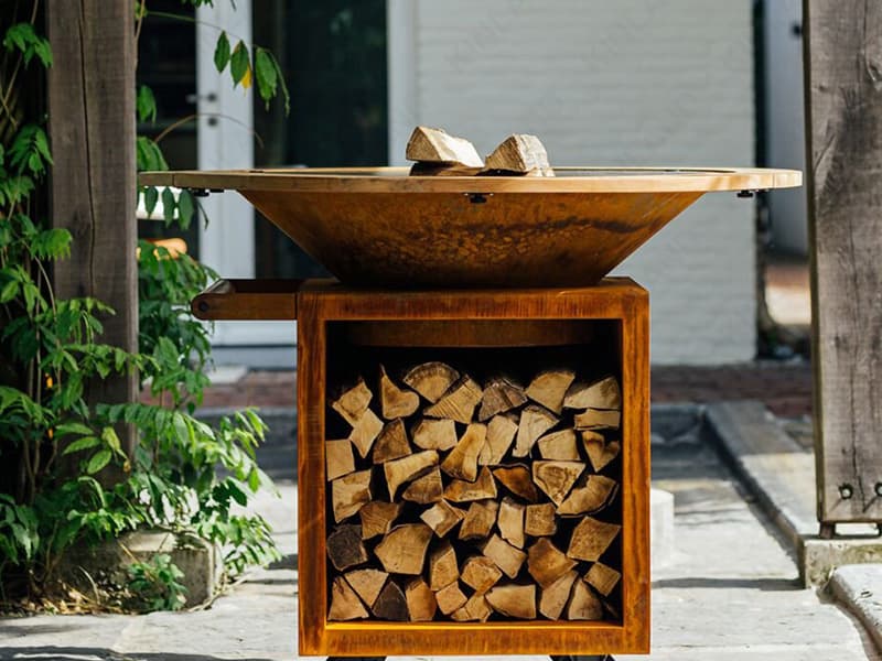 Durable Corten BBQ Outdoor Barbecue Grill Dealer