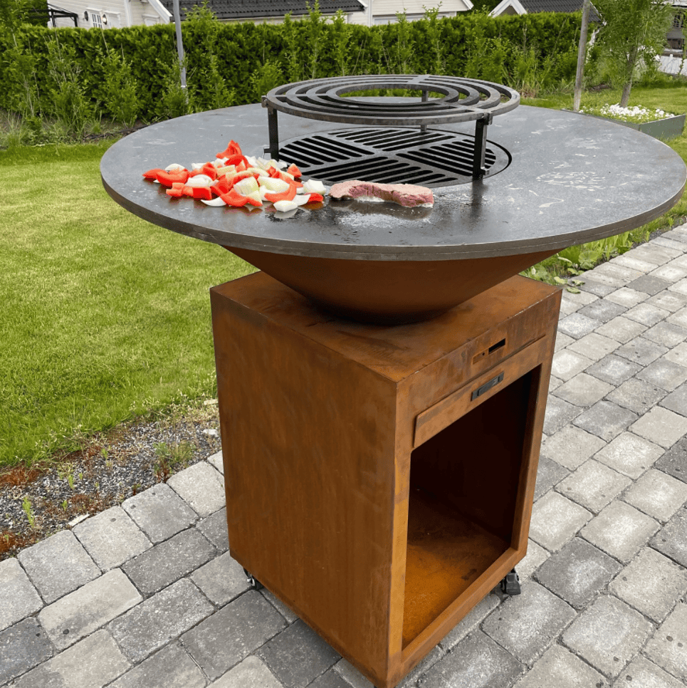 Heater Corten Fire Pit BBQ Grill Dealer