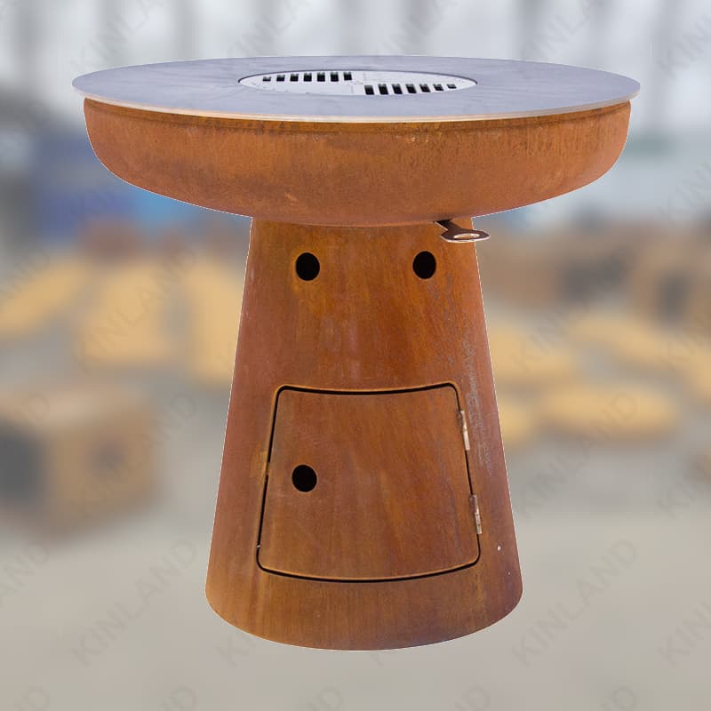 Large Charcoal Grill BBQ Fire Pit Maker