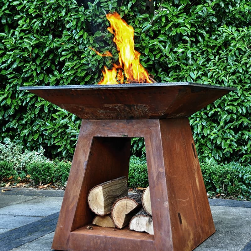 Rusty Metal BBQ Grills Corten Agencies